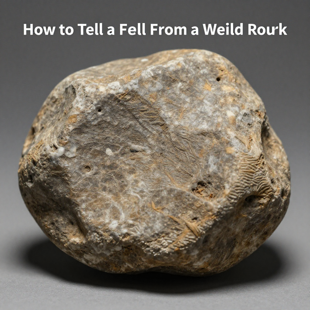 How to Tell a Fossil From a Weird Rock